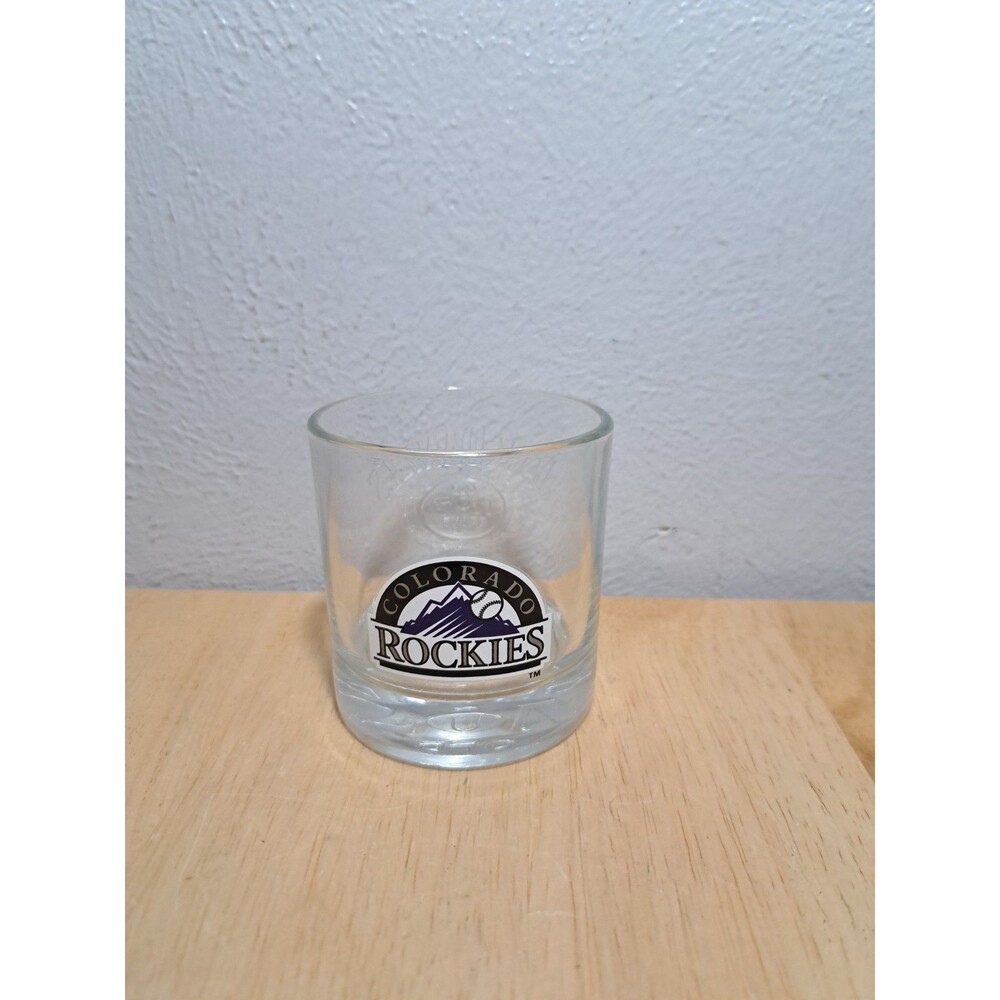 Colorado Rockies Jack Daniels Old No. 7 Whiskey Glass